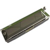 East top Chromatic Harmonica, 12-Hole 48-Tone Key of C, ABS Comb, Phosphor Bronze Reed, Blue Cover (EAP-12)(silver-D)