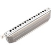 East top Upgrade Chromatic Harmonica 12 Hole 48 Tone Key of C, Aluminum Comb Chromatic Mouth Organ Harmonica For Adults, Students and harmonica lovers(silver-16)