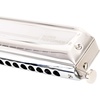 East top Upgrade Chromatic Harmonica 12 Hole 48 Tone Key of C, Professional Chromatic Mouth Organ Harmonica For Adults, Students and band players(silver-12)