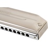 East top Upgrade Chromatic Harmonica 12 Hole 48 Tone Key of C, Professional Chromatic Mouth Organ Harmonica For Adults, Students and band players(silver-16)