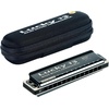 East top Lucky 13 Bass Plus Blues Harmonica 13 Holes Diatonic Harp Mouth Organ Professional Richter harmonica C key for Adults(key of Bb)