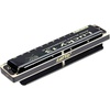 East top Lucky 13 Bass Plus Blues Harmonica 13 Holes Diatonic Harp Mouth Organ Professional Richter harmonica C key for Adults(key of Bb)