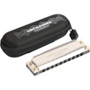 East top Upgrade Diatonic Harmonica, Blues Mouth Organ Harmonica Key of Db for Adults, Professionals and Students (PRO20-Db)(silver-60C)