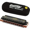 East top Diatonic Harmonica Key of Db 10 Holes 20 Tones 008K Blues Mouth Organ with Black Cover, Top Grade Harmonica for Adults, Professionals and Students
