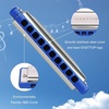 East top Harmonica C, Updated Diatonic Blues Deluxe Harmonica C Key 10 Holes 20 Tones Professional Diatonic Mouth Organ, harmonica for Adults, Professionals, Beginners and Students as gift(BLUE D)